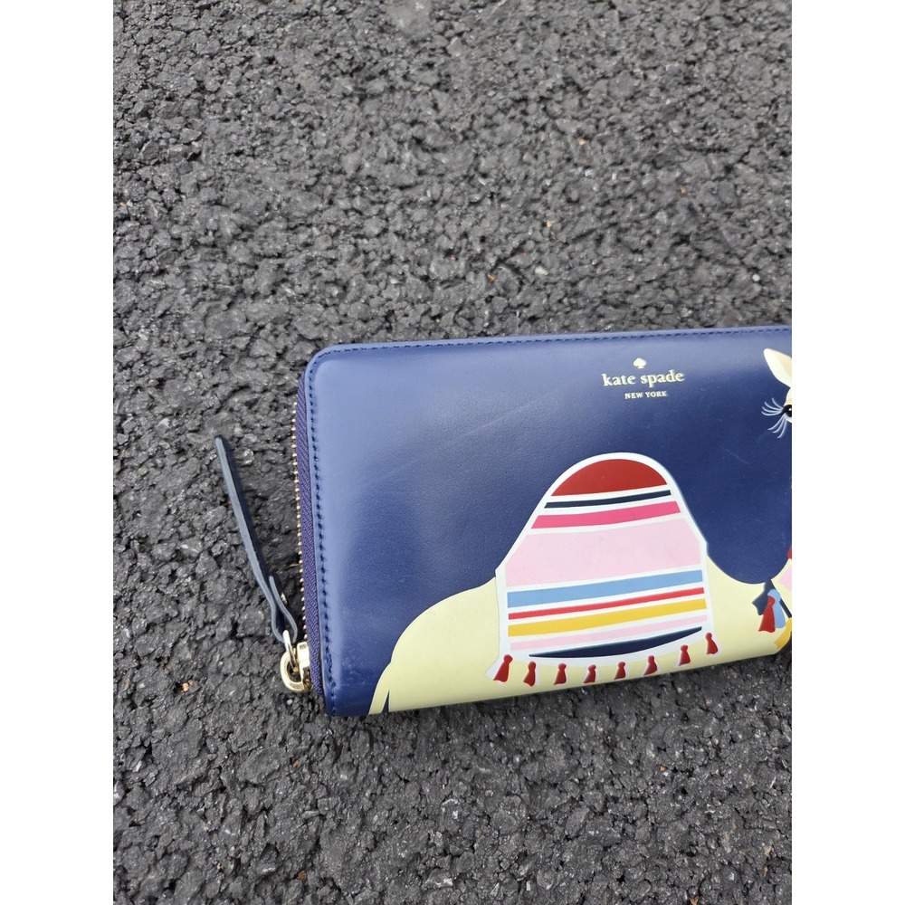 Kate Spade Spice Things Up Camel Neda Zip Around Wallet - Picture 3 of 13